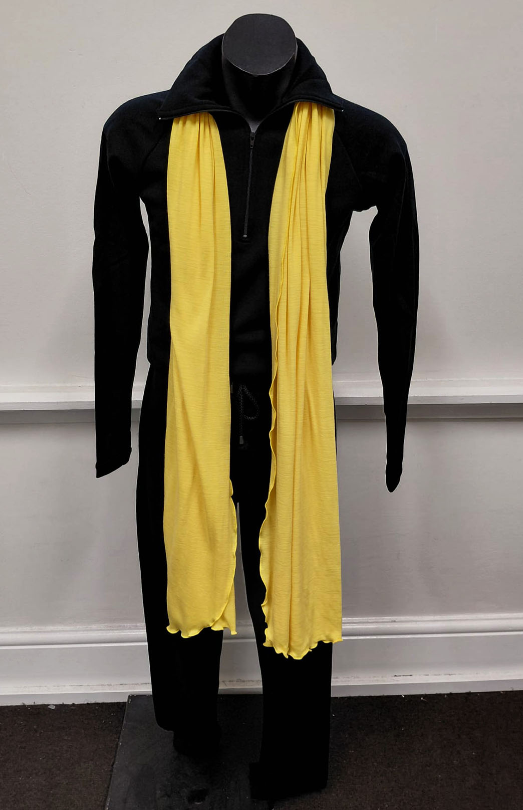 Lemon Zest Yellow Women's Merino Wool Luxury Scarf