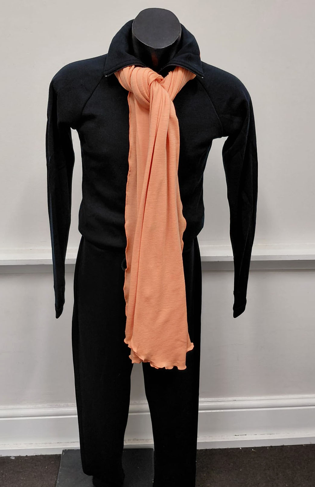 Peach Guava Women's Merino Wool Luxury Scarf