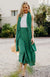 Oatmeal Marl Women&#39;s Merino Wool Midweight A-Line Midi Skirt
