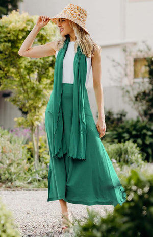 Soft Emerald Green