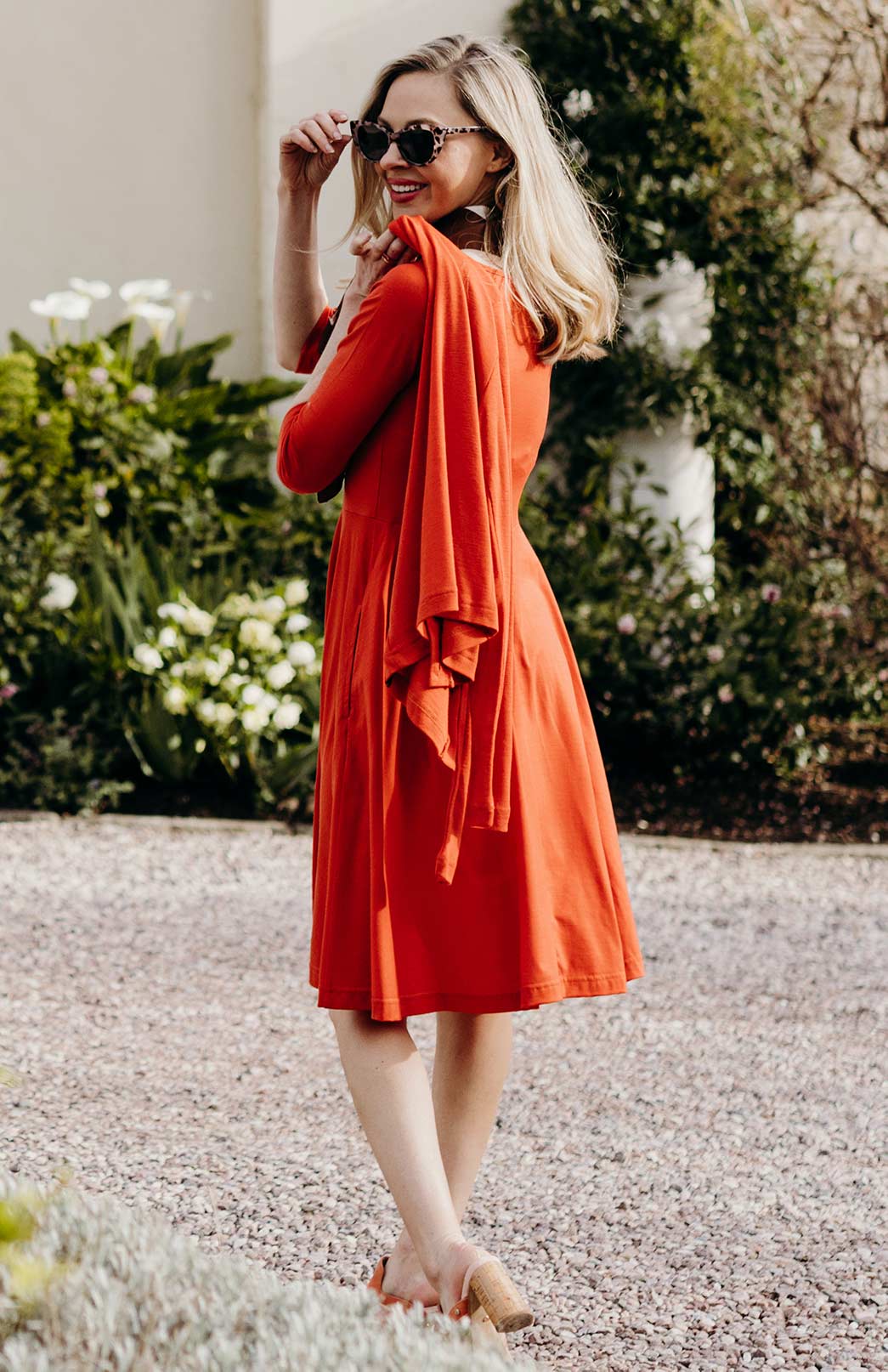 Women's Merino Wool Fit & Flare Dress | Smitten Merino Women's Merino Wool Fit & Flare Dress | Smitten Merino