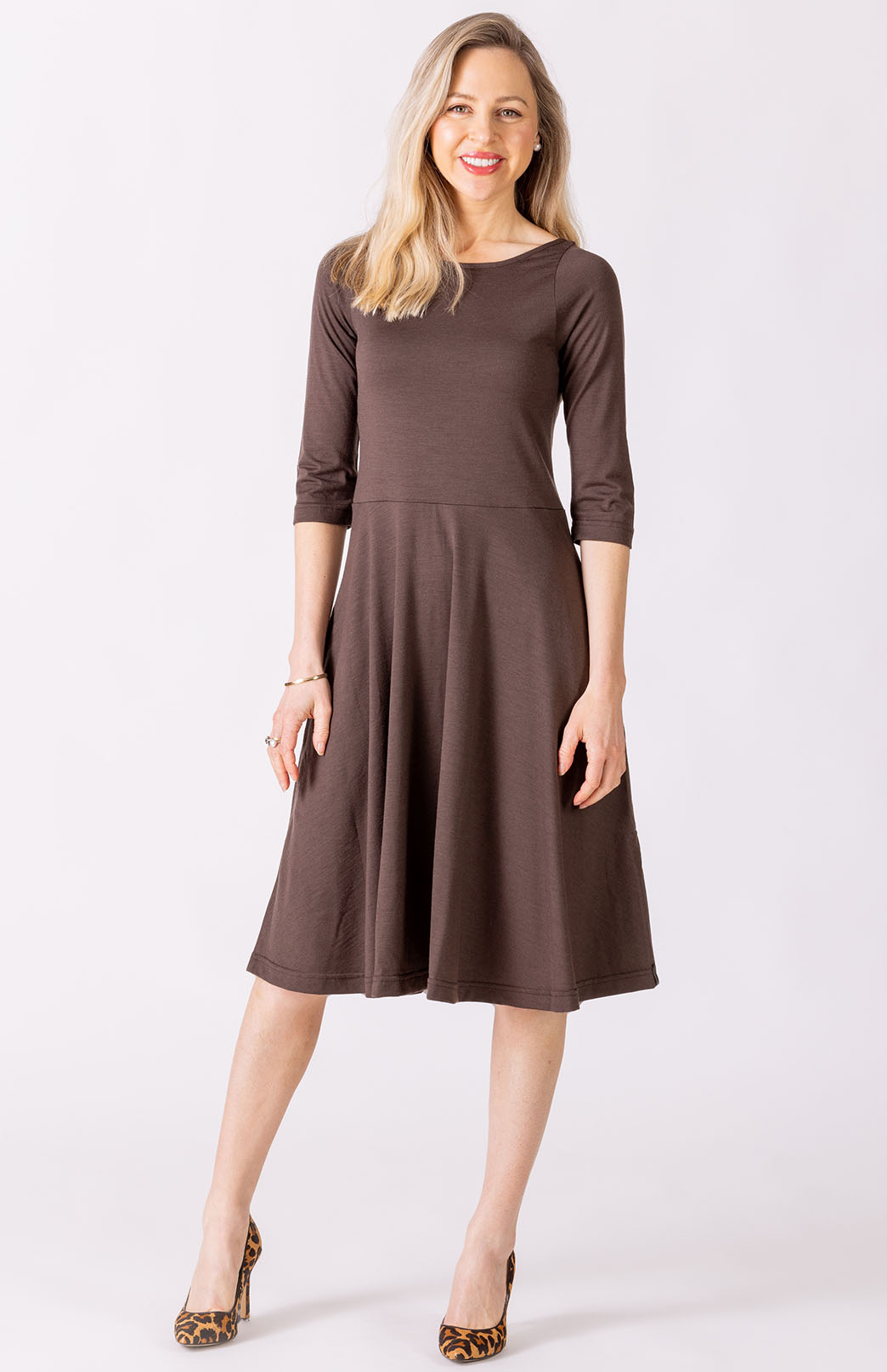 Red wool dress, wool dress, winter dress, midi dress, fit and flare dress 1995 Red wool dress, wool dress, winter dress, midi dress, fit and flare dress 1995