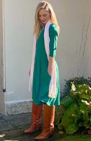 Soft Emerald Green