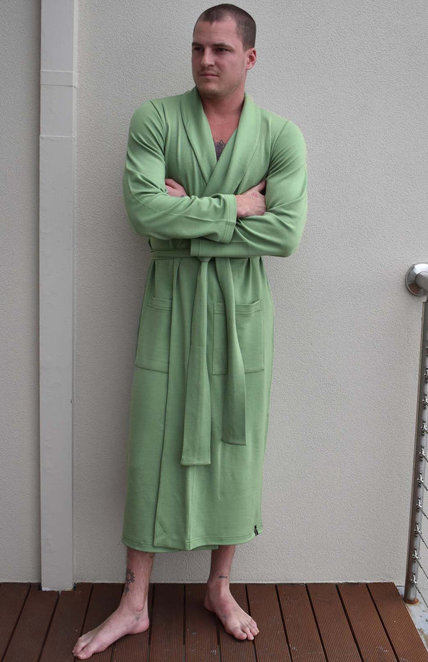 green dressing gown Buy Chelsea Peers Green Fleece Stripe Dressing Gown from the Next UK online  shop