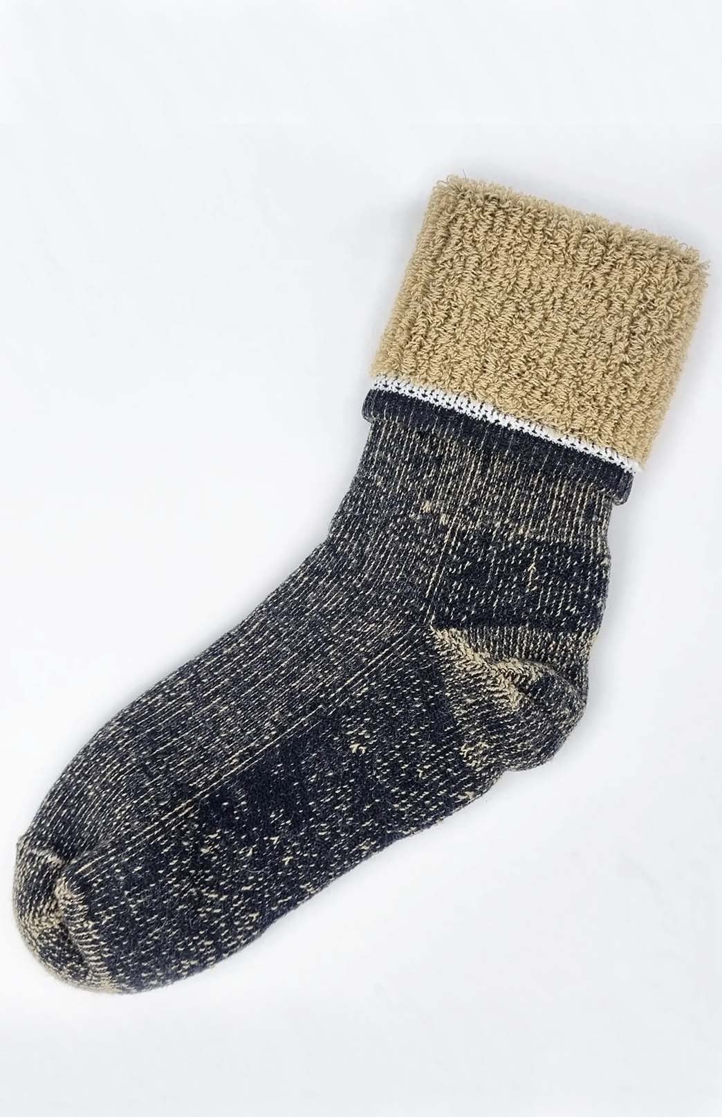 Black Tan Unisex Merino Wool &amp; Yak Socks