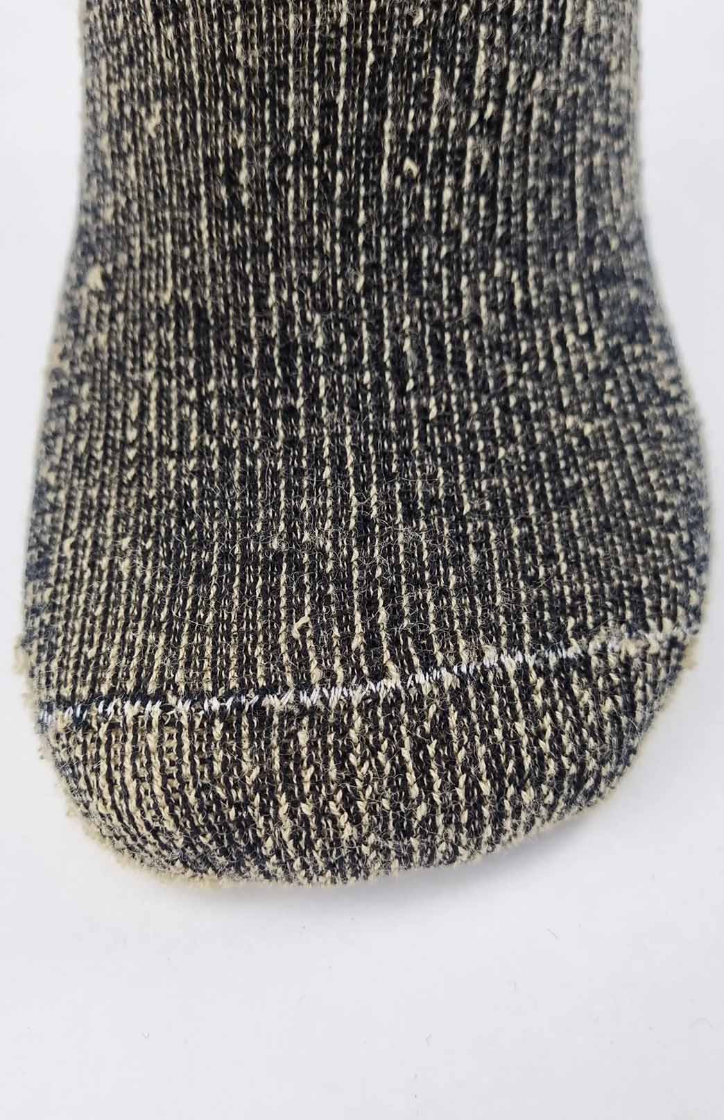 Black Tan Unisex Merino Wool &amp; Yak Socks