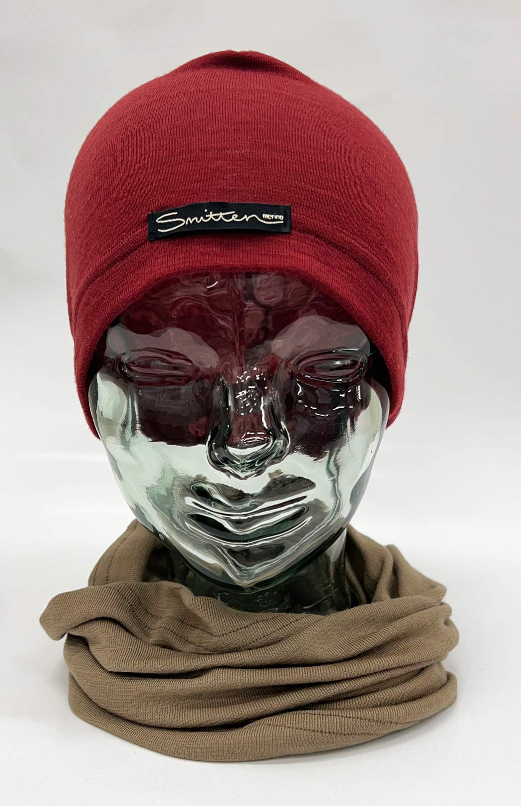 Caramel Unisex Merino Wool Thermal Neck Warmer Neck Gaiter