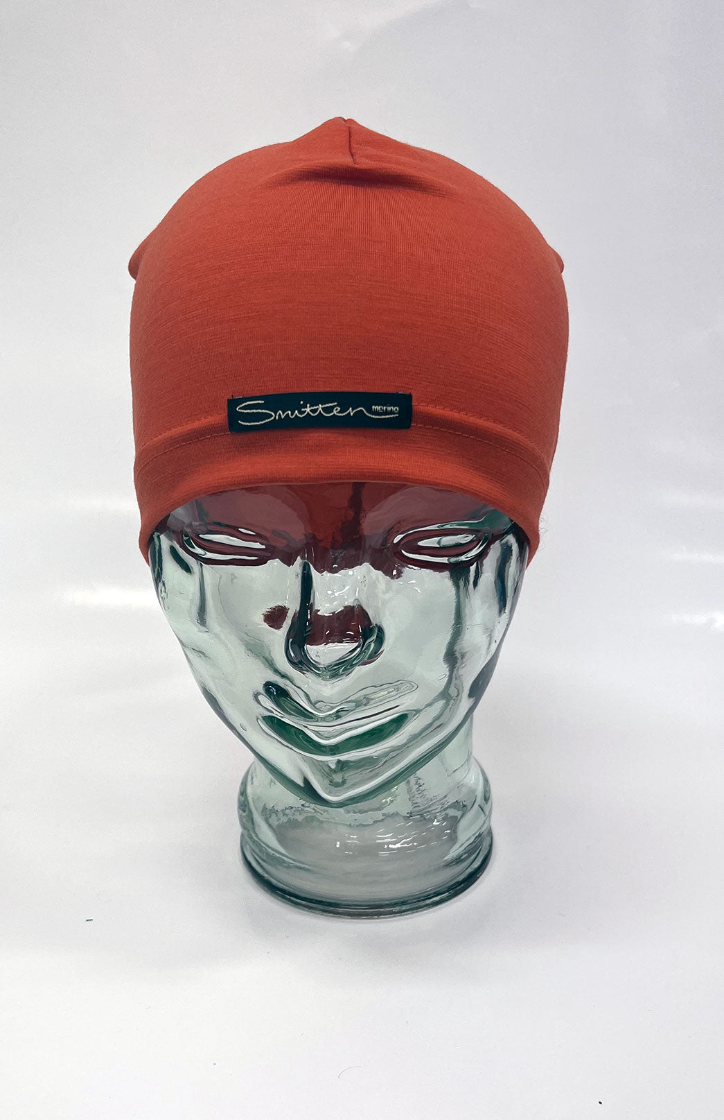 Orange  Unisex Merino Wool Skull Cap Lightweight (170g) Beanie