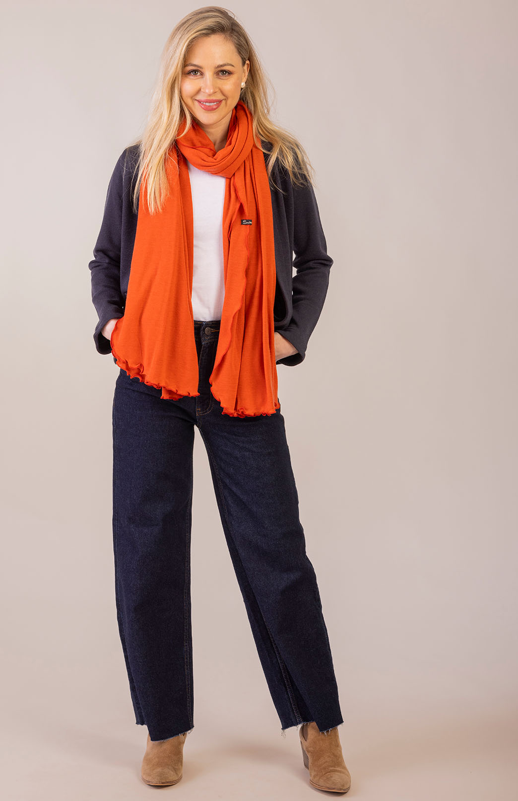 Steel Grey Women's Merino Wool Heavyweight Paris Jacket