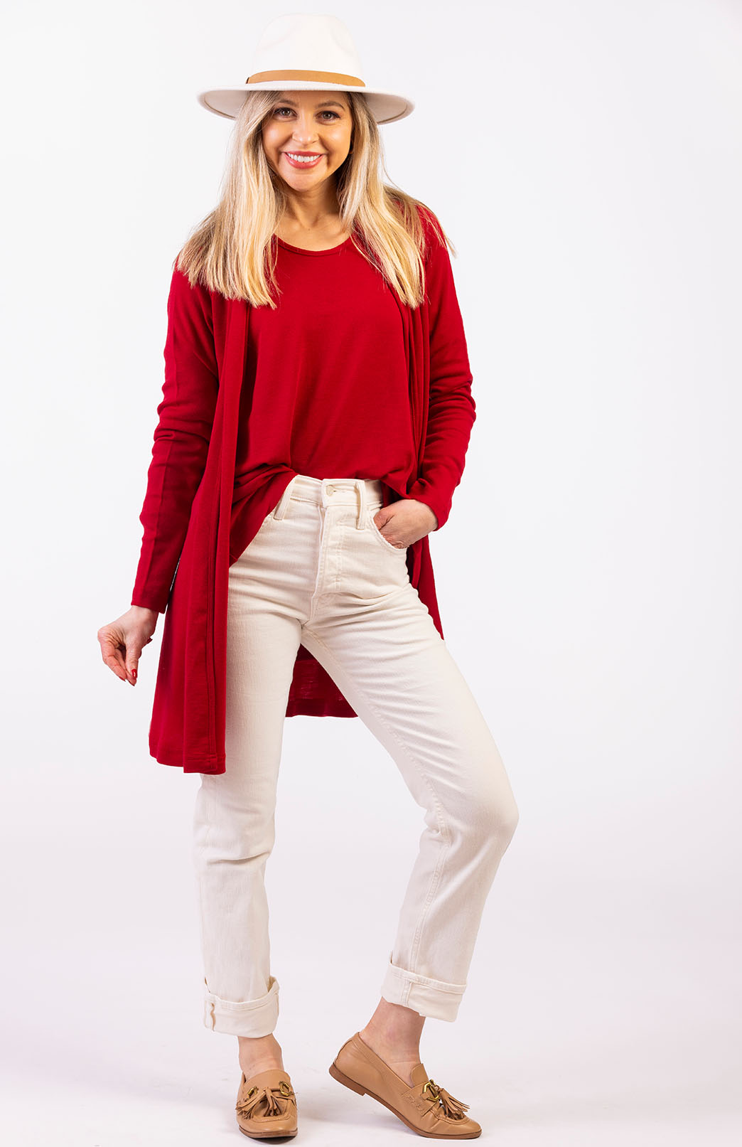 Drape Cardigan Women's Merino Wool Drape Cardigan