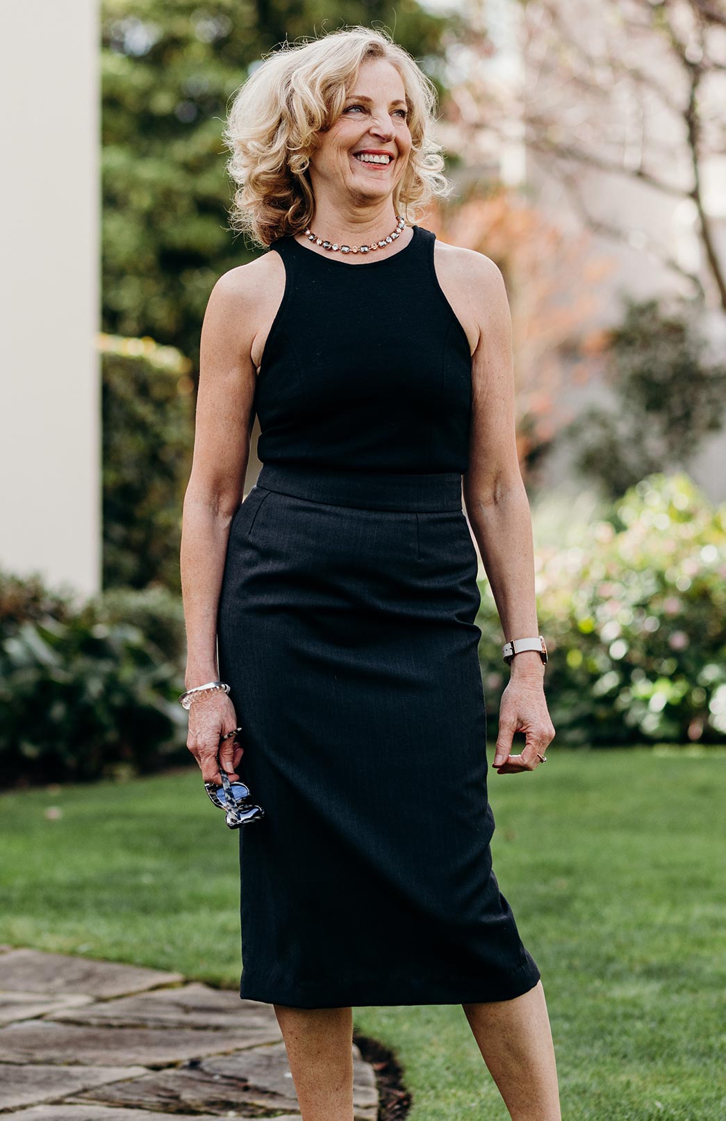 Merino Wool Pencil Skirt Smitten Merino