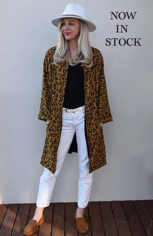 Black & Whiskey Leopard