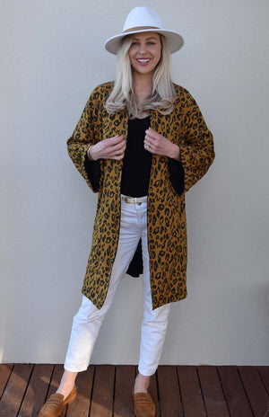 Black & Whiskey Leopard