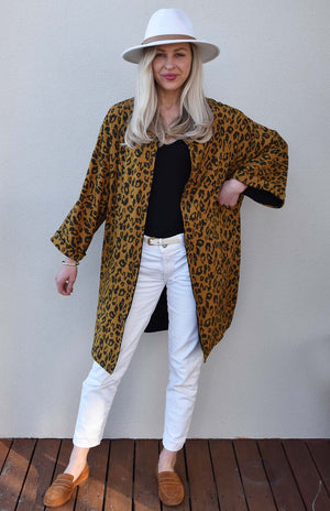 Black & Whiskey Leopard