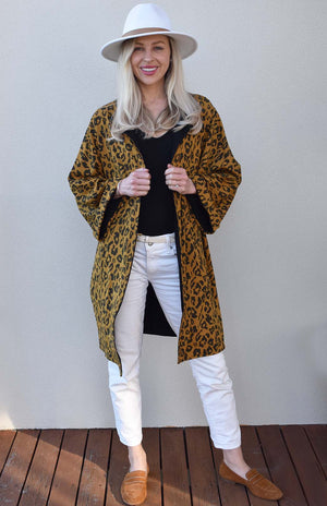 Black & Whiskey Leopard