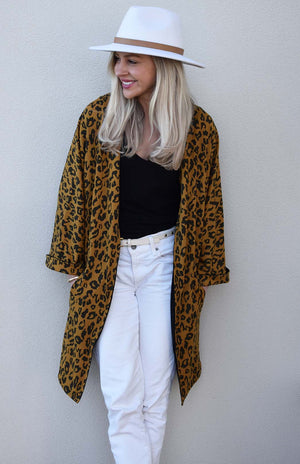 Black & Whiskey Leopard