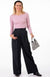 Dusty Pink Women&#39;s Merino Wool Long Sleeve Fashion &amp;amp; Layering Top
