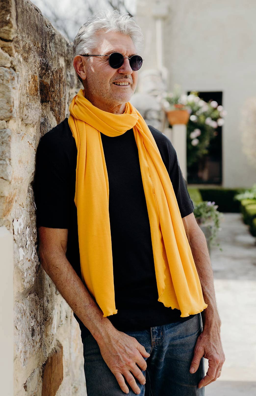 Marigold Men&#39;s Merino Wool Luxury Scarf
