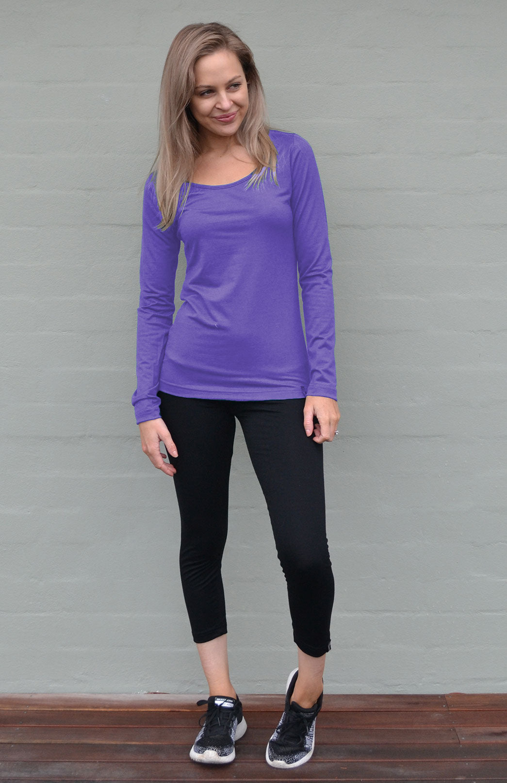 Women's Crop Merino Wool Leggings