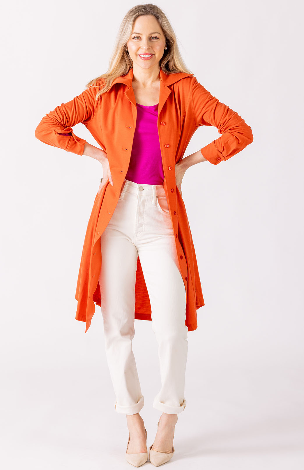 Scoop Neck Top Women's Merino Wool Long Sleeve Fashion &amp; Layering Top