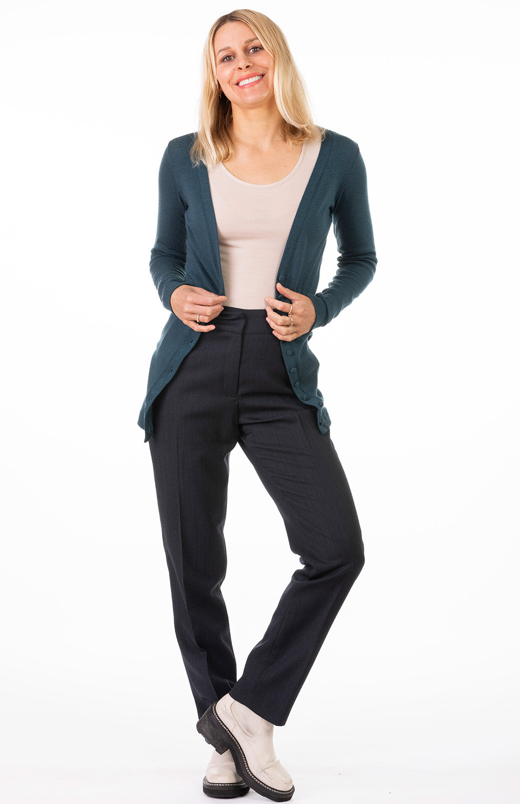 Soft Sand Women's Merino Wool Long Sleeve Fashion &amp; Layering Top