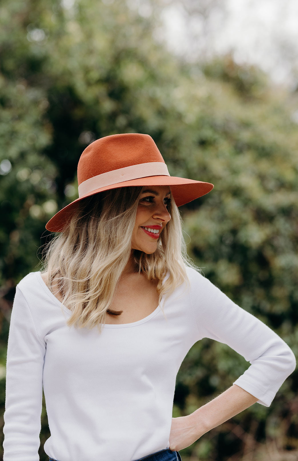 Crisp White Women's Super Scoop Neck 3/4 Sleeve Organic Cotton Top