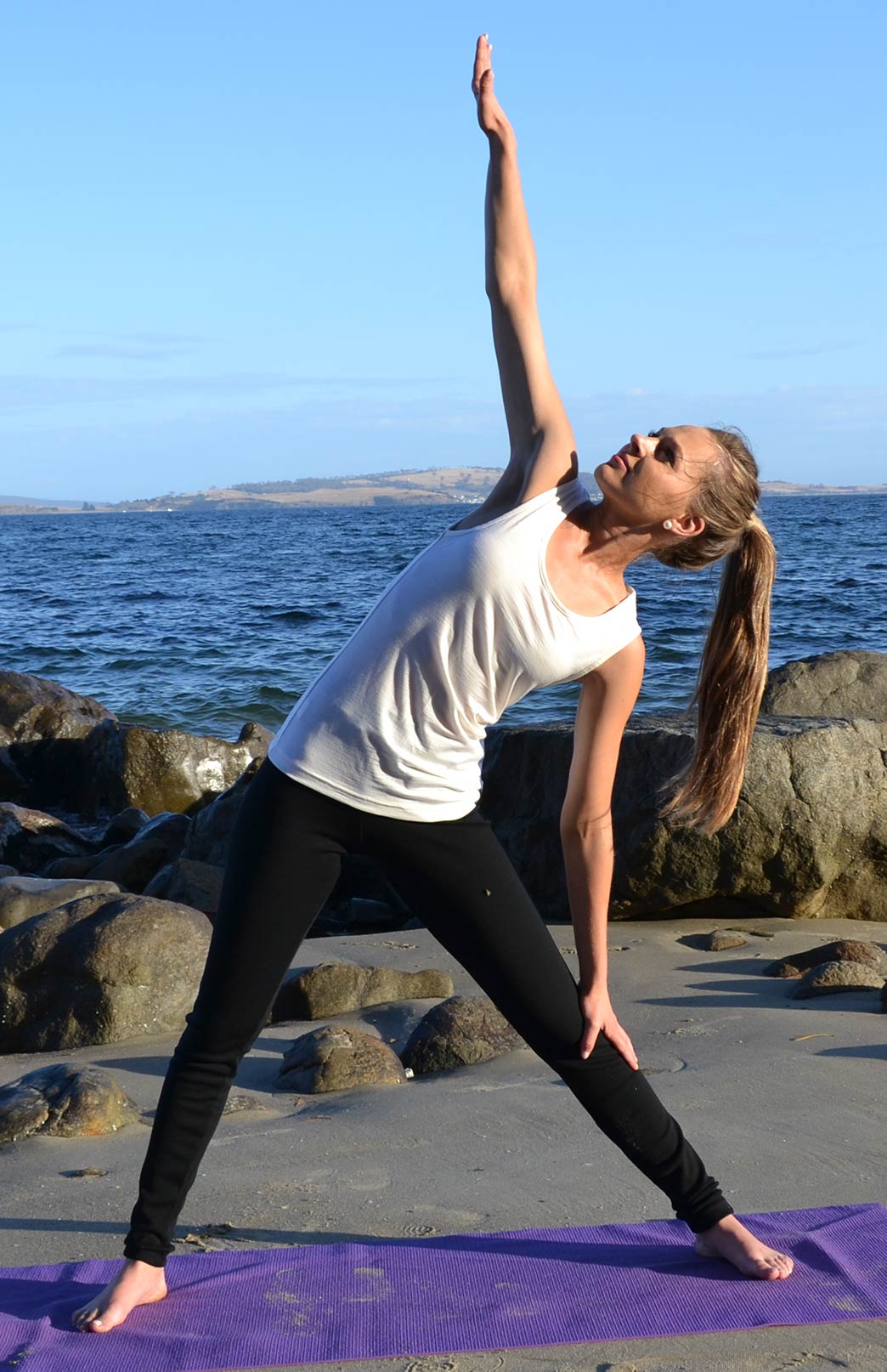 Ivory Women's Merino Wool Sleeveless Top