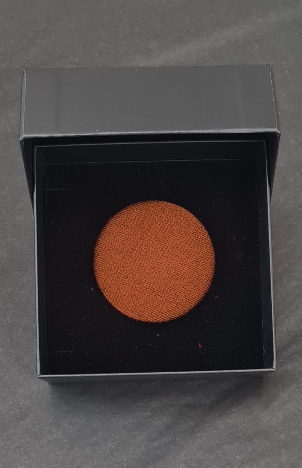 Shiraz Red Women's Merino Wool Magnetic Button Brooch