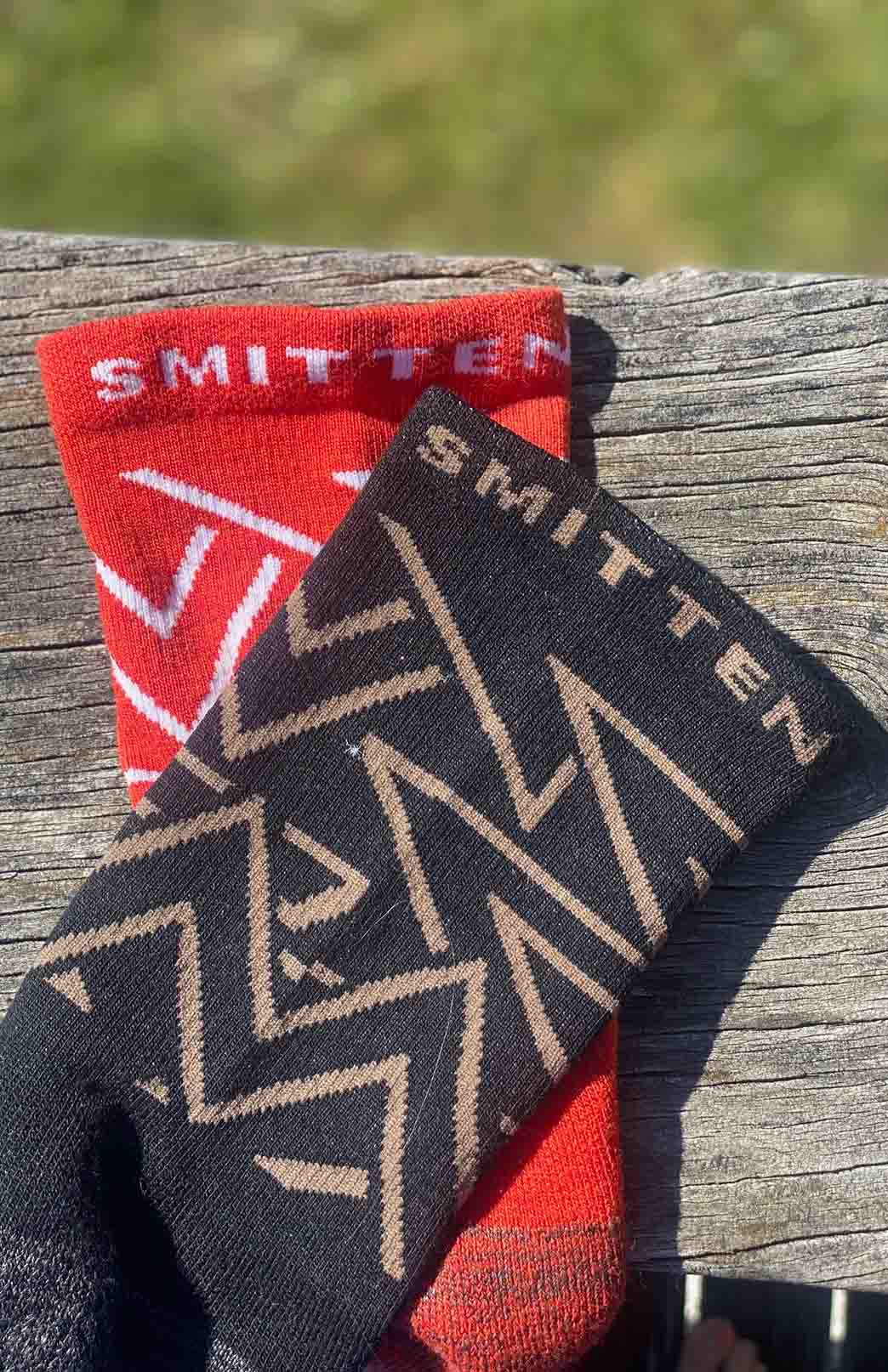 Black Unisex Merino Wool Running Socks