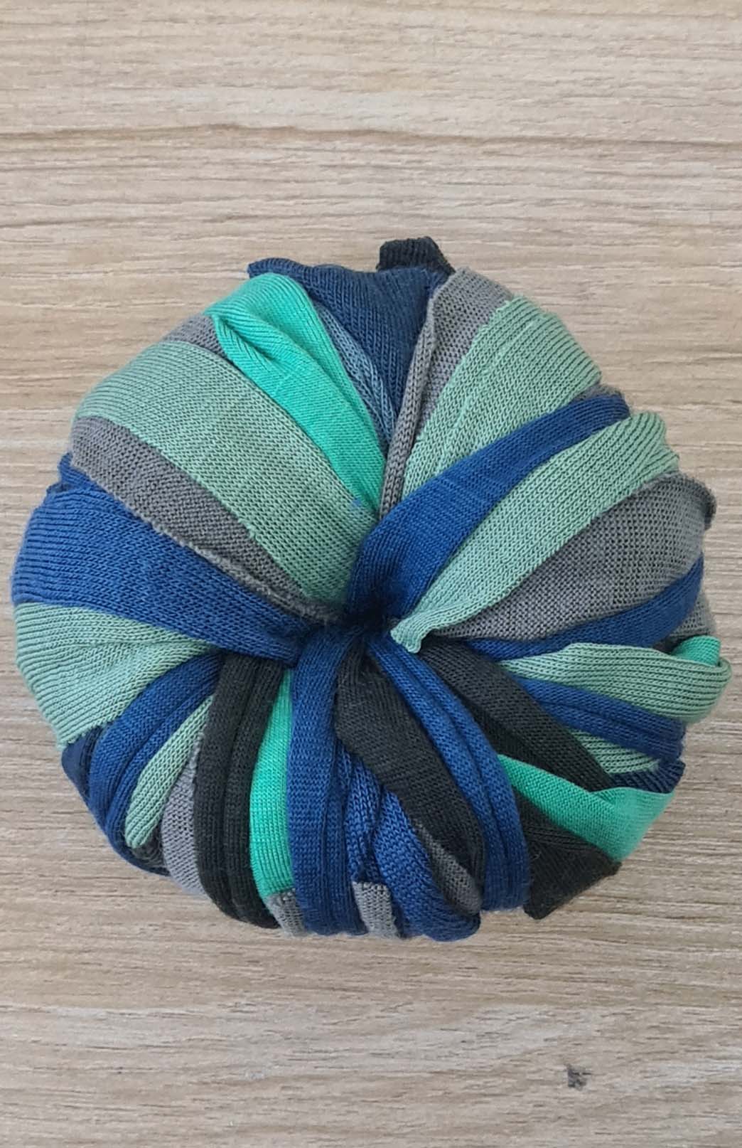 Green Tones Merino Wool Fabric Off-Cuts Craft &amp; Repair Bundle