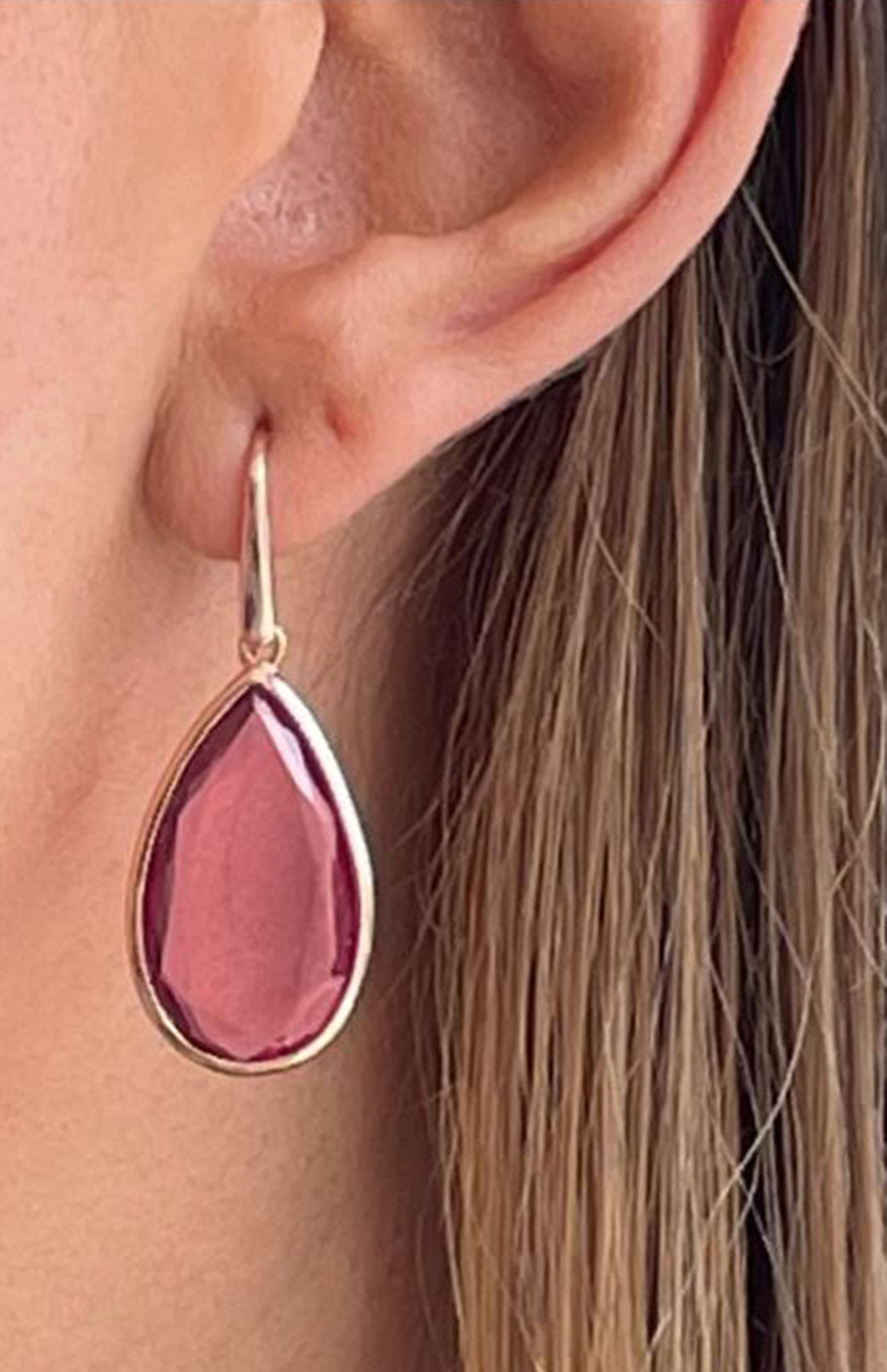 Fuchsia Pink Sophie Catherine Jewellery Earrings
