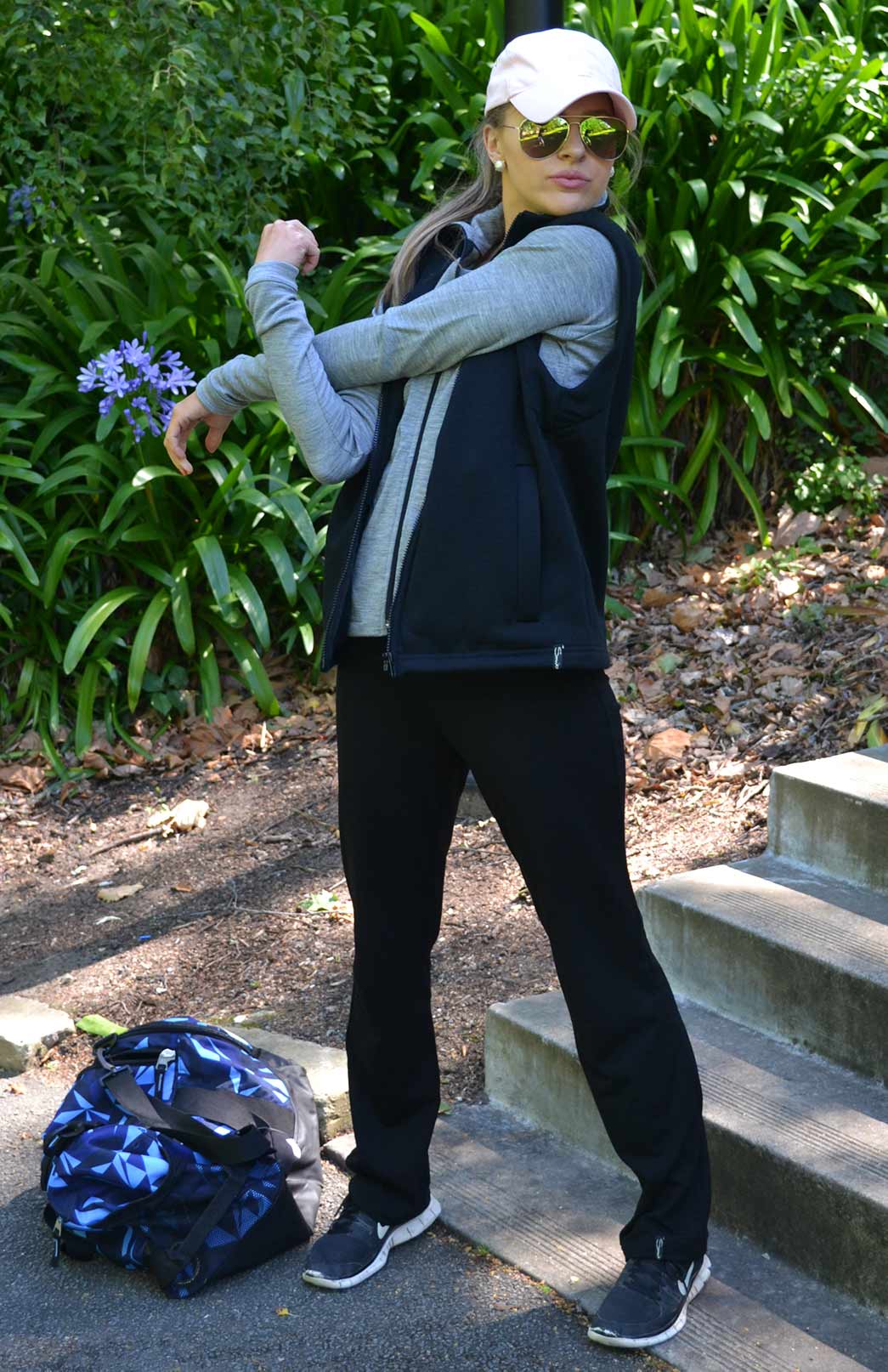 100% Wool Fleece Vest Women's Merino Wool Fleece Thermal Vest