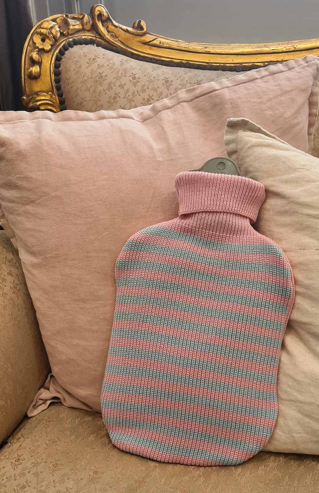 Mint & Carnation Handmade Australian Merino Wool Hot Water Bottle Cover