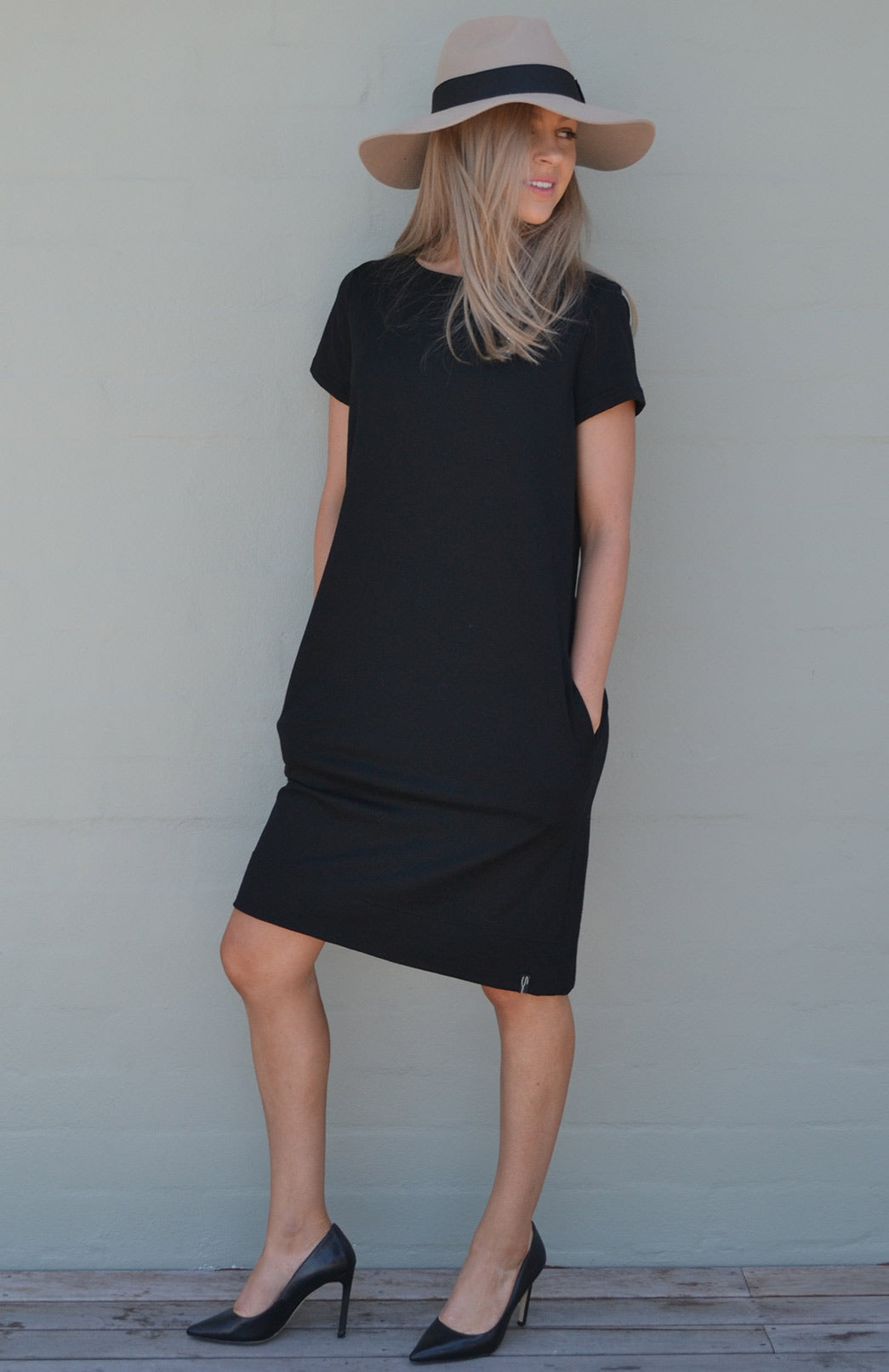 Women's Merino Wool Short Sleeve Dress | Smitten Merino