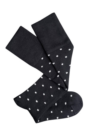 Dotty - Black with Taupe Spots