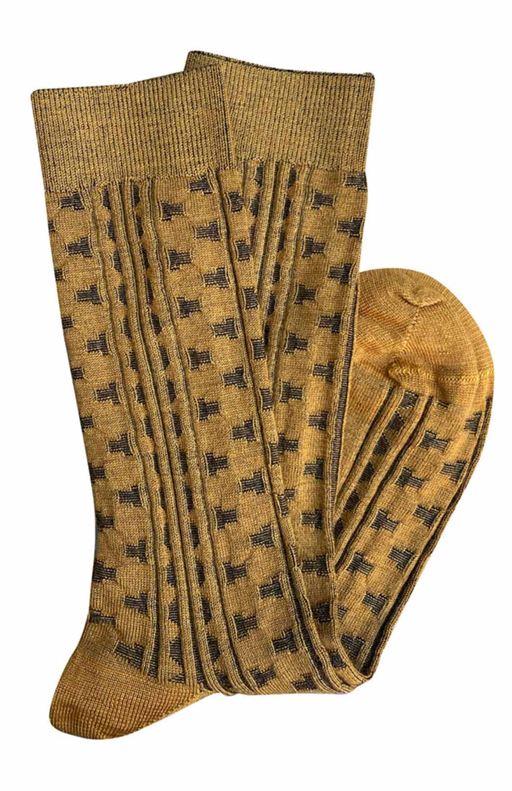 Industry - Mustard Merino Wool Socks