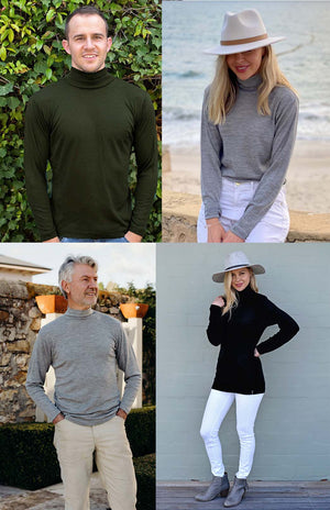 Unisex Turtle Neck Top