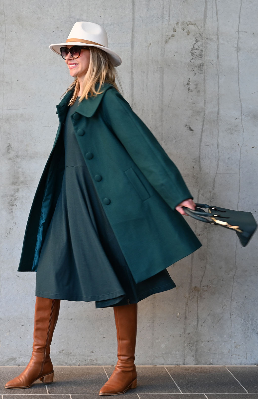 Merino Wool & Cashmere Twiggy Coat