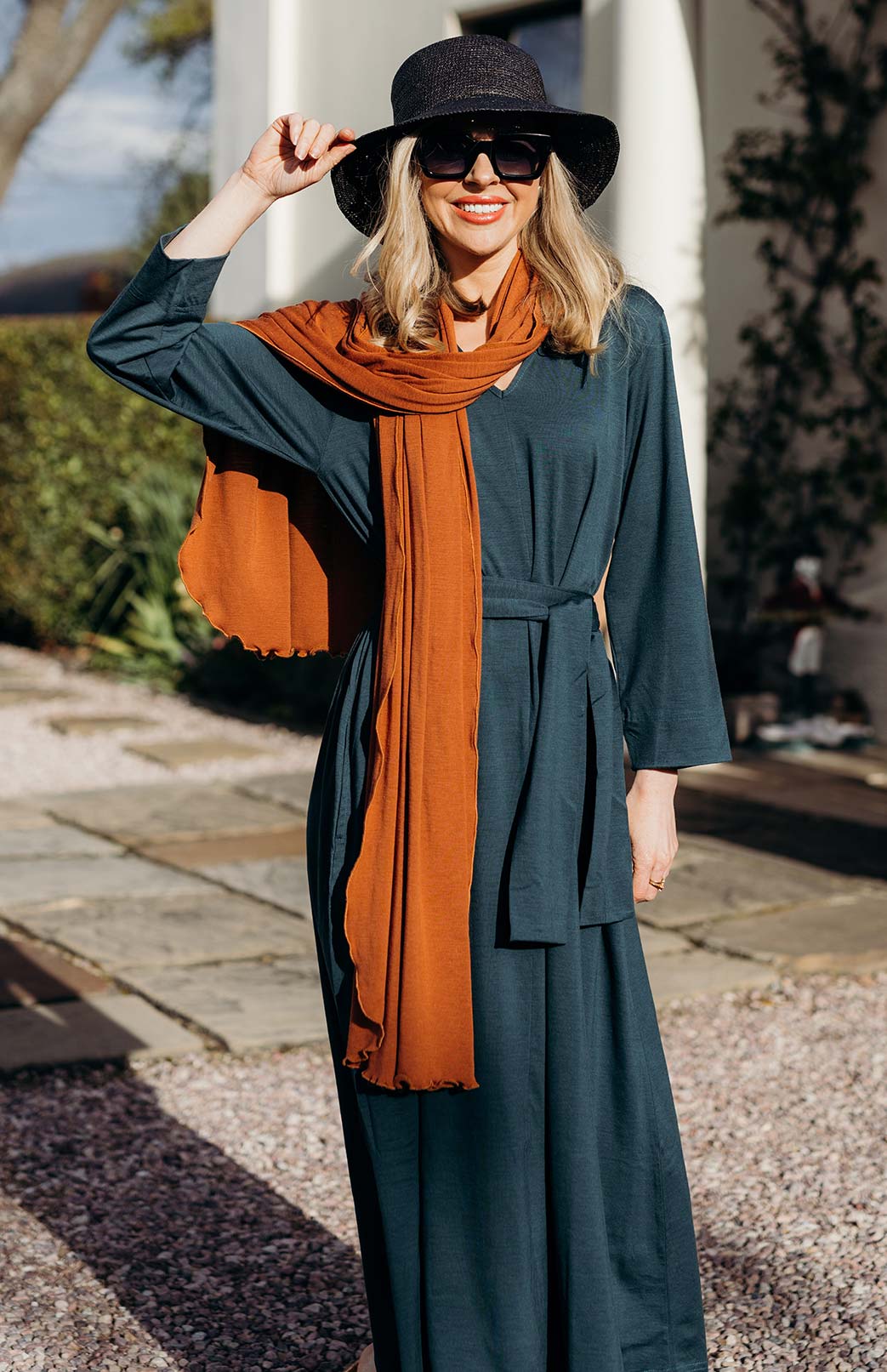 Cinnamon Women's Merino Wool Luxury Scarf