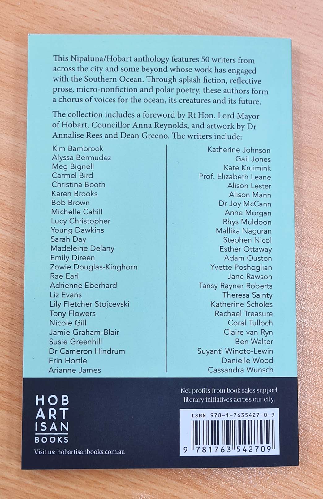 Voices of the Southern Ocean: A Nipaluna/Hobart Anthology Book