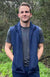 Black Men&#39;s Merino Wool Thermal Vest
