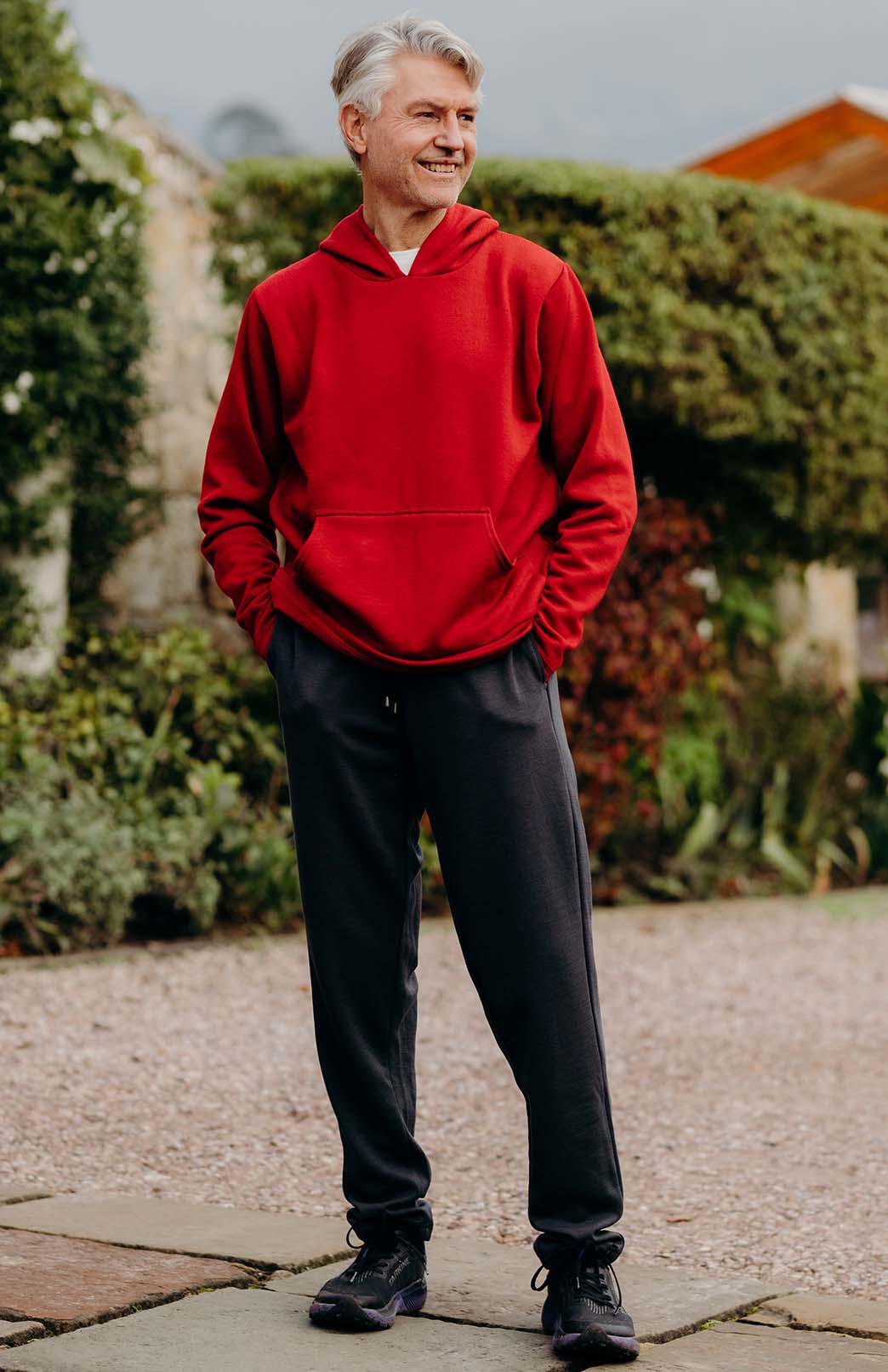 Heavyweight Track Pants- 360g Men's Superfine Merino Wool 360g Pants