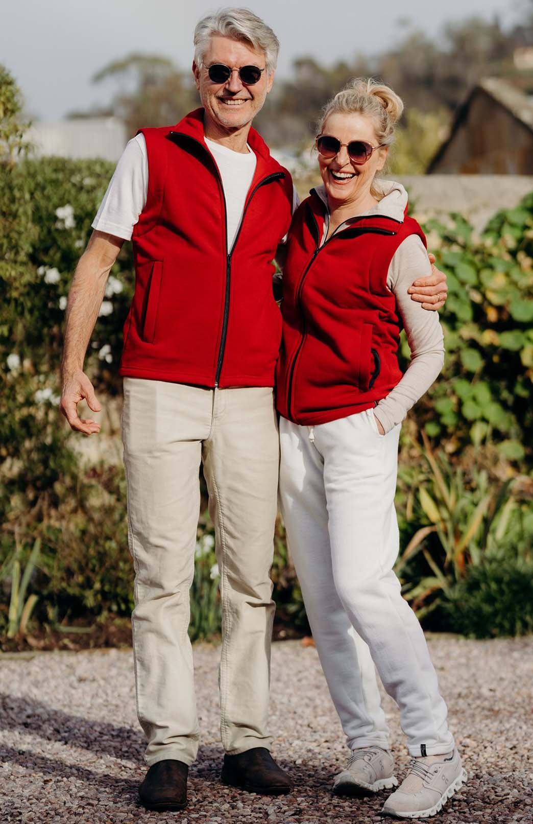 Chilli Red Men's Merino Wool Thermal Vest