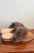 Natural Unisex Wallaby Fur Scuffs
