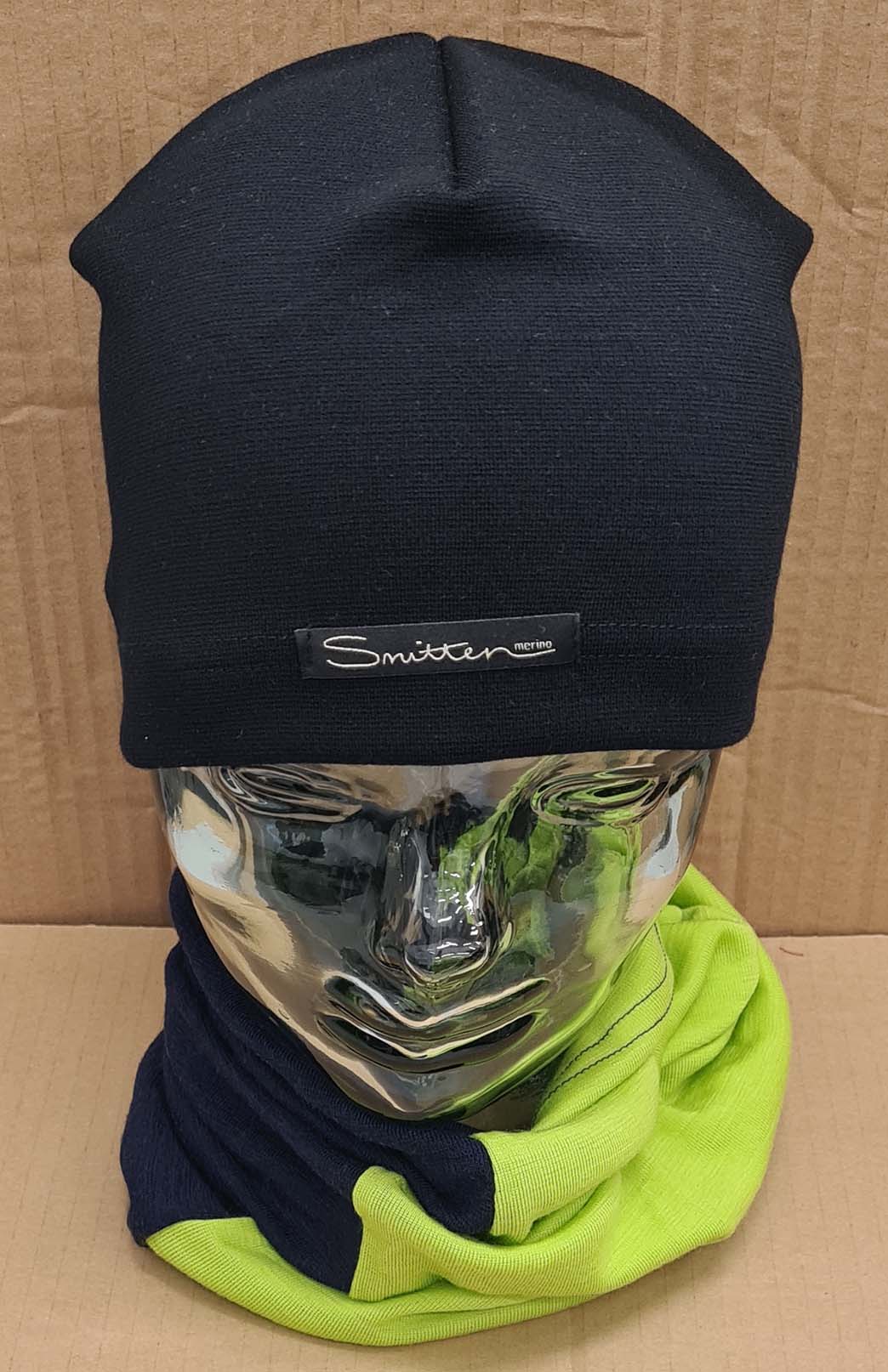 Blue & Green Tones Unisex Merino Wool Thermal Neck Warmer Neck Gaiter