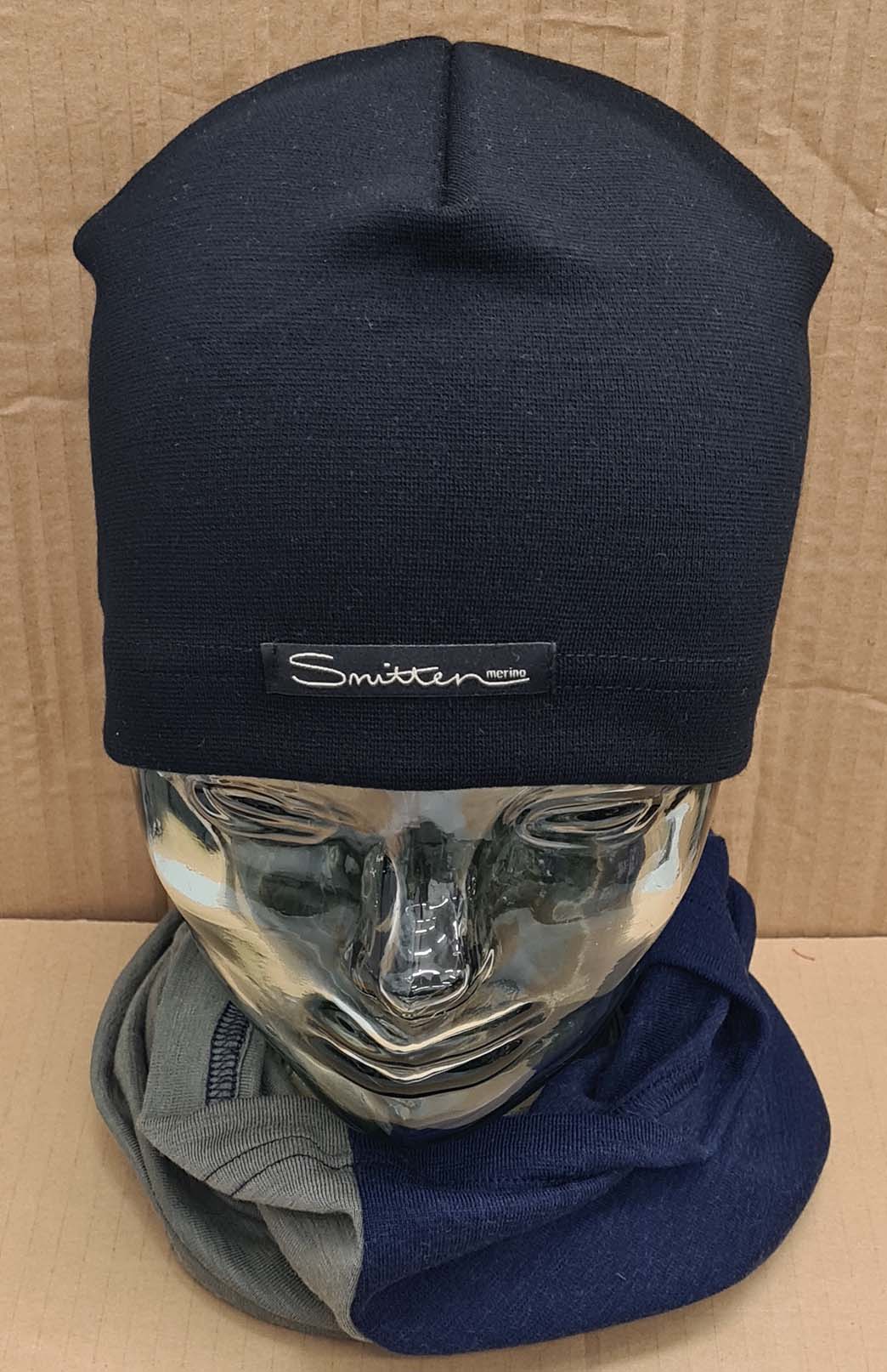 Blue & Green Tones Unisex Merino Wool Thermal Neck Warmer Neck Gaiter