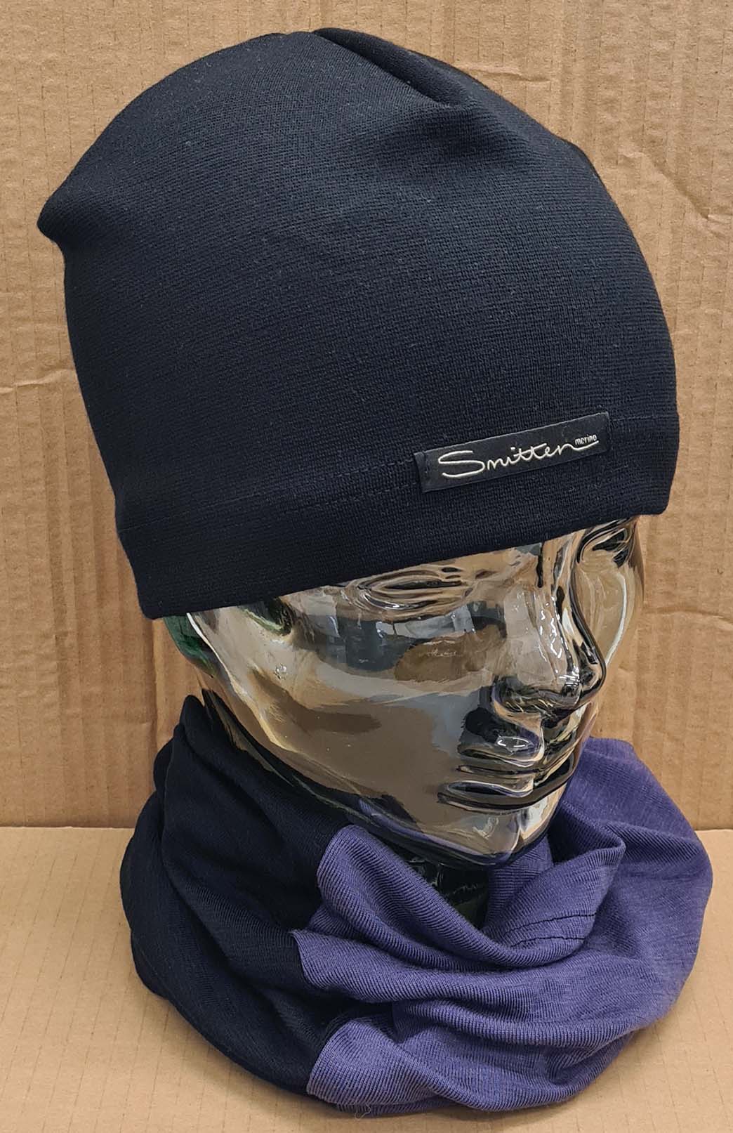 Blue & Purple Tones Unisex Merino Wool Thermal Neck Warmer Neck Gaiter