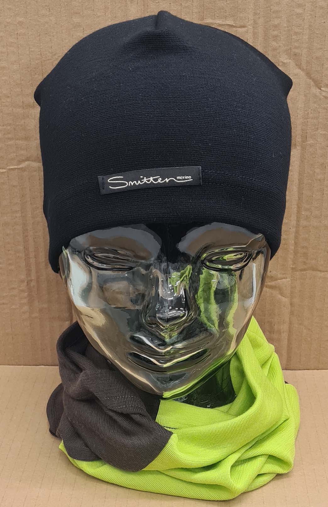 Brown & Green Tones Unisex Merino Wool Thermal Neck Warmer Neck Gaiter