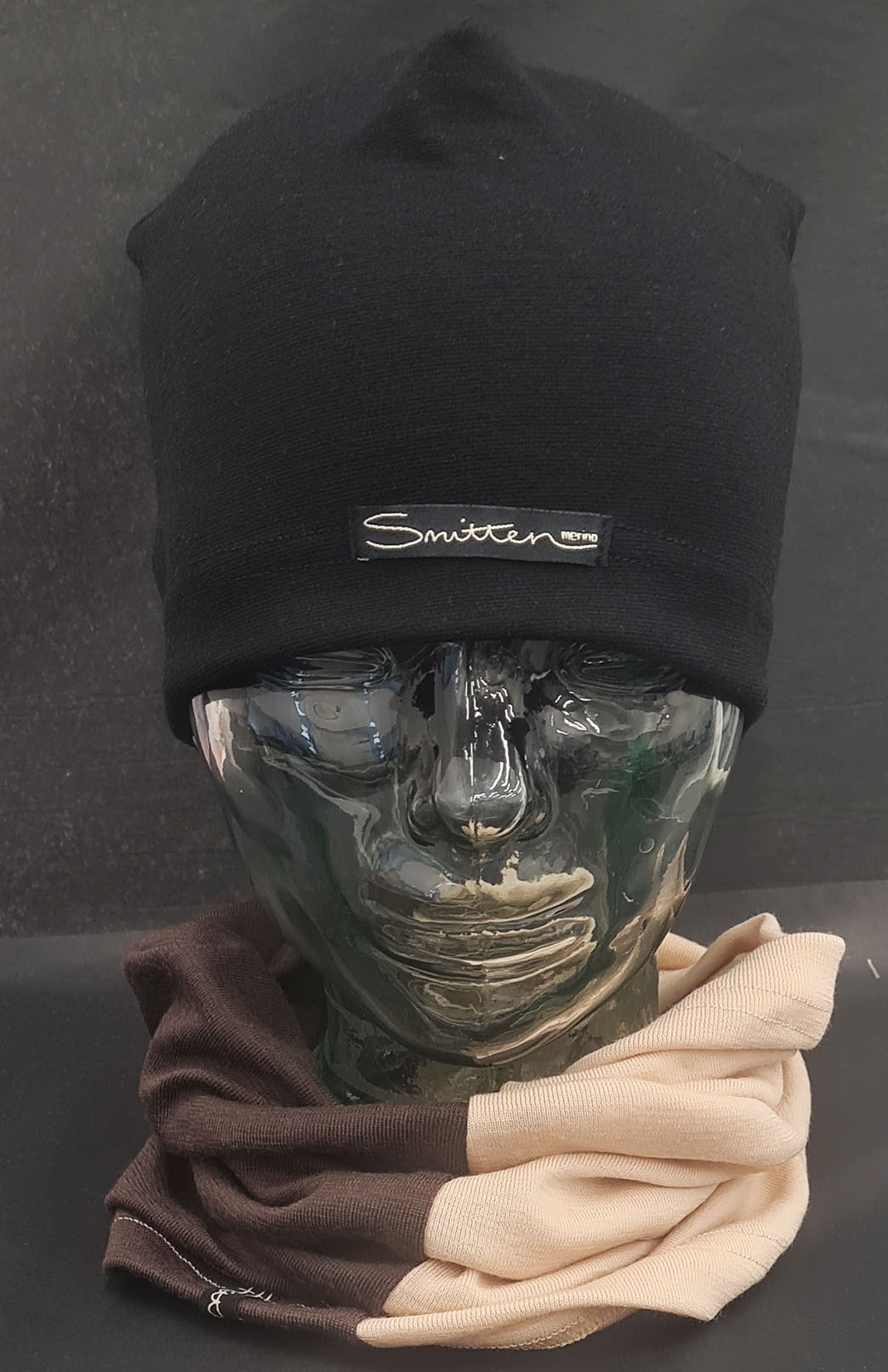 Brown & Neutral Tones Unisex Merino Wool Thermal Neck Warmer Neck Gaiter