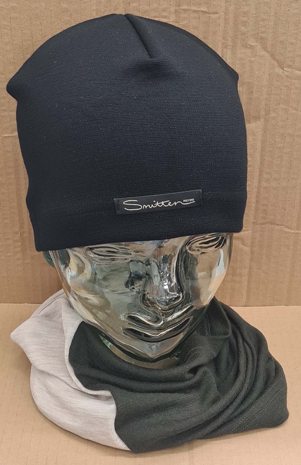 Green & Neutral Tones Unisex Merino Wool Thermal Neck Warmer Neck Gaiter